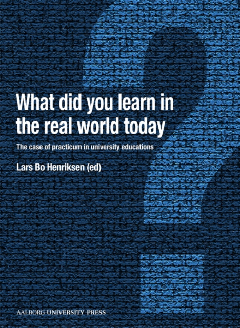 Book cover of: What Did You Learn in the Real World Today?. By: Lars Bo Henriksen