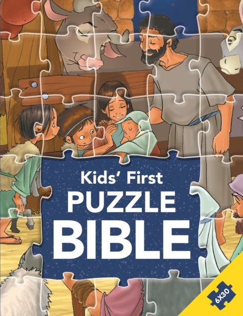 Book cover of: Kids' First Puzzle Bible. By: Gustavo MAZALI