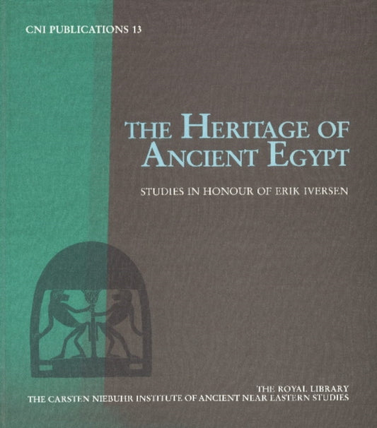 Book cover of: Heritage of Ancient Egypt. By: Jurgen Osing