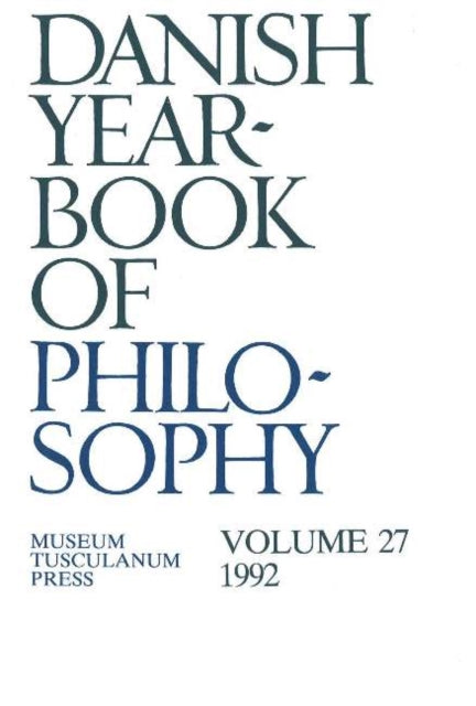Book cover of: Danish Yearbook of Philosophy
