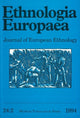 Book cover of: Ethnologia Europaea (Volume 24/2). By: Bjarne Stoklund