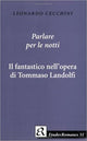 Book cover of: Parlare per le notti. By: Leonardo Cecchini
