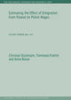 Book cover of: Estimating the Effect of Emigration from Poland on Polish Wages. By: Christian Dustmann
