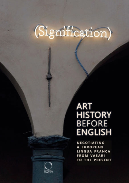 Book cover of: Art History Before English. By: Robert Brennan