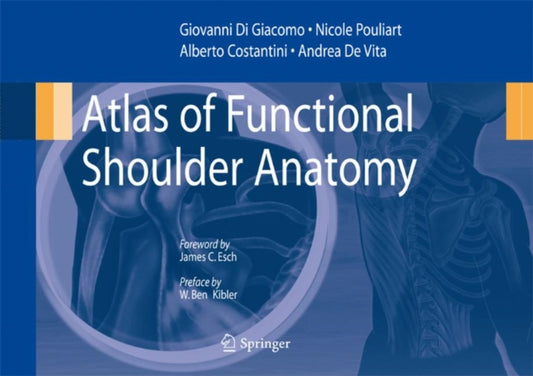 Book cover of: Atlas of Functional Shoulder Anatomy. By: Giovanni Di Giacomo
