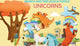 Book cover of: Unicorns: Search and Find Jigsaw Puzzle. By: GAZZOLA