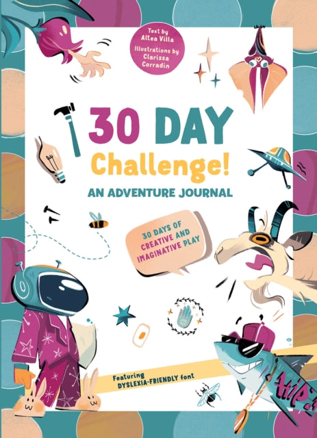 Book cover of: 30 Days Challenge! An Adventure Journal. By: Corradin VILLA