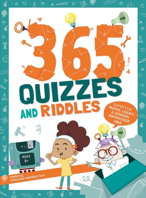 Book cover of: 365 Quizzes and Riddles. By: Xompero MISESTI