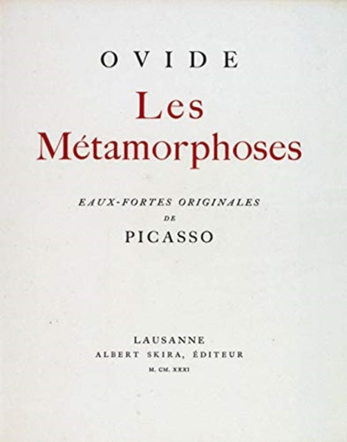 Book cover of: Les Metamorphoses