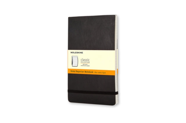 Moleskine Soft Cover Pocket Ruled Reporter Notebook: Black 9788862934664 Moleskine