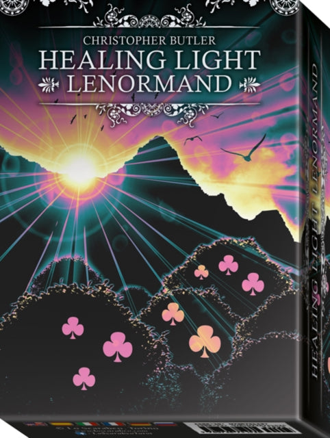 Book cover of: Healing Light Lenormand. By: Christopher Butler