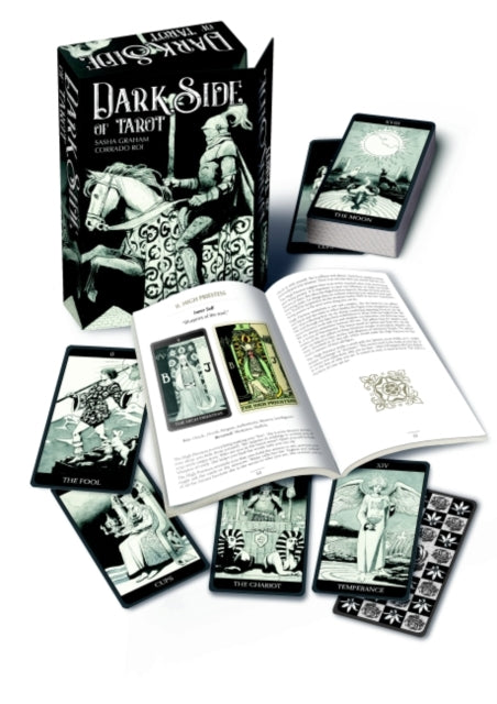 Book cover of: Dark Side of Tarot Kit