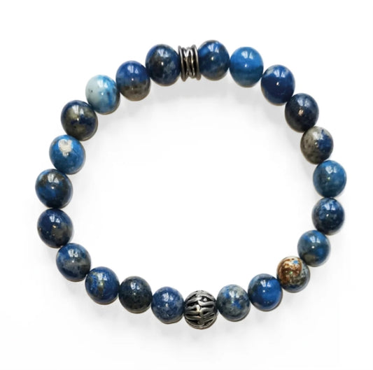Book cover of: Crystal Bracelet - Lapis