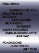 Book cover of: Penumbra. By: Karimah Ashadu