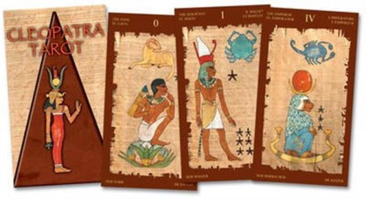 Book cover of: Cleopatra Tarot