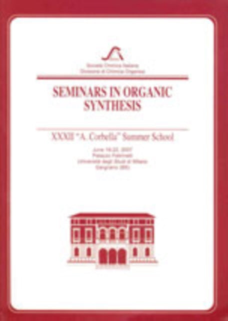 Book cover of: Seminars in Organic Synthesis. By: Enrico Marcantoni
