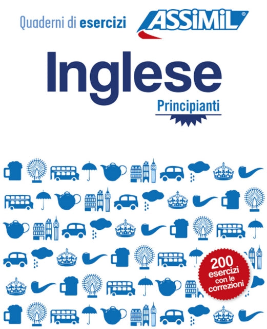 Book cover of: Quaderini Di Esercizi Inglese - Principianti. By: Hélène Bauchart