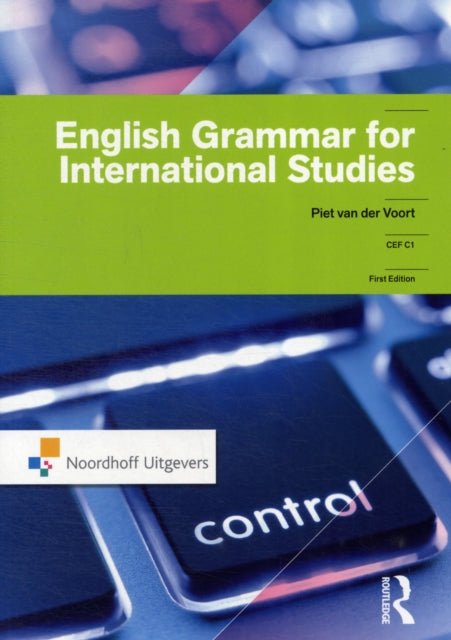 Book cover of: English Grammar for International Studies. By: Piet van der Voort