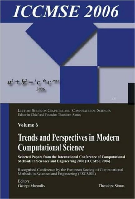 Book cover of: Trends and Perspectives in Modern Computational Science. By: ICCMSE 2006 (2006 Chania, Greece)