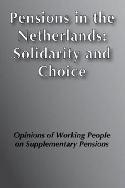 Book cover of: Pensions in the Netherlands. By: Stella Hoff