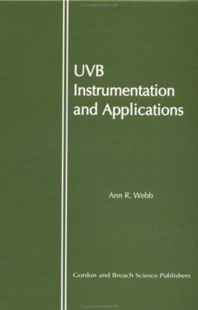 Book cover of: UVB Instrumentation and Applications