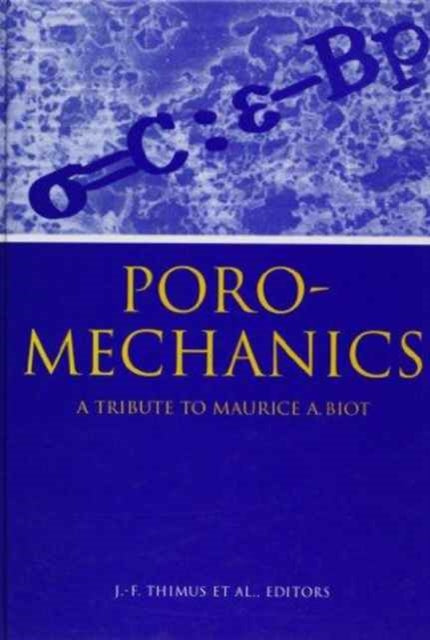Book cover of: Poromechanics. By: Thimus
