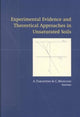 Book cover of: Experimental Evidence and Theoretical Approaches in Unsaturated Soils. By: Tarantino