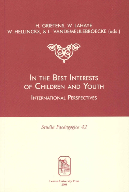 Book cover of: In the best interests of children and youth