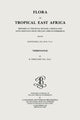 Book cover of: Flora of Tropical East Africa - Verbenaceae (1992). By: Bernard Verdcourt