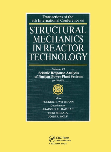 Book cover of: Structural Mechanics in Reactor Technology. By: F.H. Wittmann