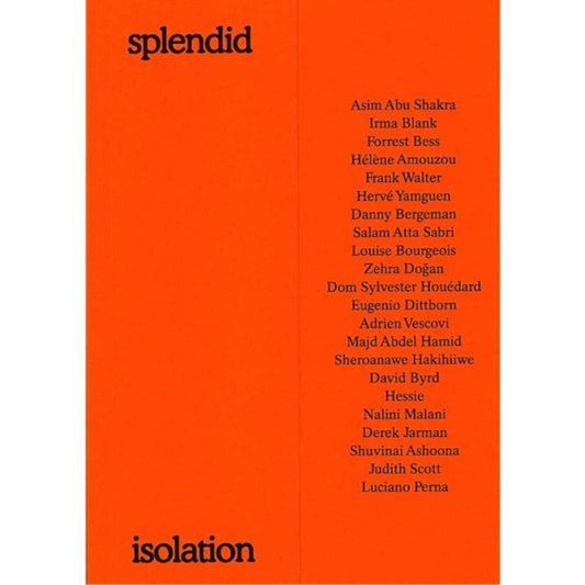 Book cover of: Splendid Isolation. By: Tanja Boon