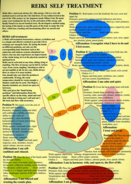 Book cover of: Reiki Self Treatments -- A4