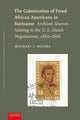 Book cover of: Colonization of Freed African Americans in Suriname. By: Michael J. Douma