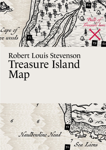 Book cover of: Robert Louis Stevenson, Treasure Island Map