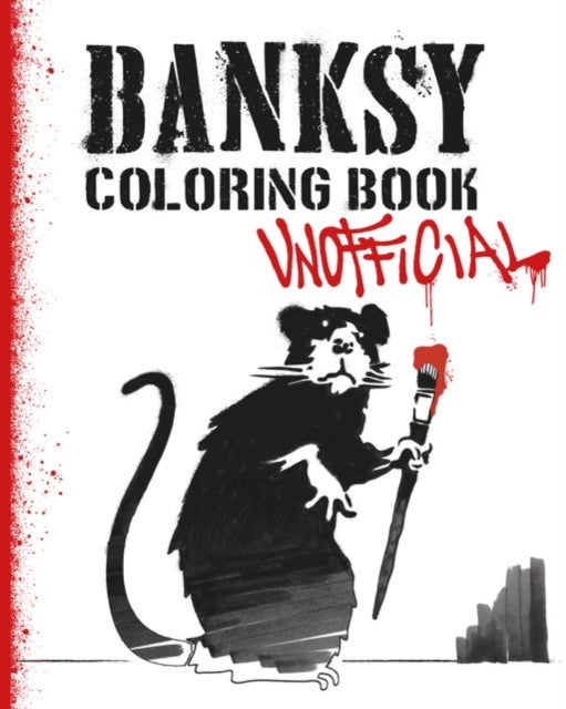 Book cover of: Banksy Coloring Book. By: Magnus Frederiksen