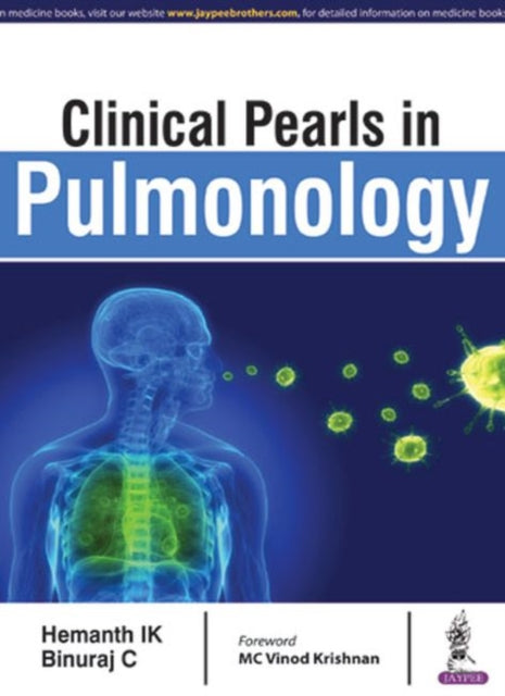Book cover of: Clinical Pearls in Pulmonology. By: Hemanth IK
