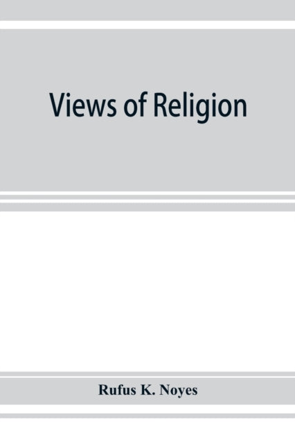 Book cover of: Views of religion