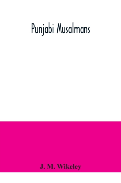 Book cover of: Punjabi Musalmans