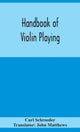 Book cover of: Handbook of violin playing