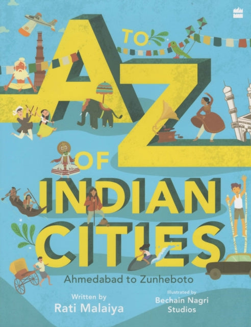Book cover of: A-Z of Indian Cities: Ahmedabad to Zunheboto