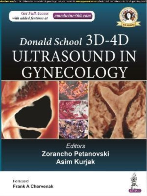 Book cover of: Donald School 3D-4D Ultrasound in Gynecology. By: Zorancho Petanovski