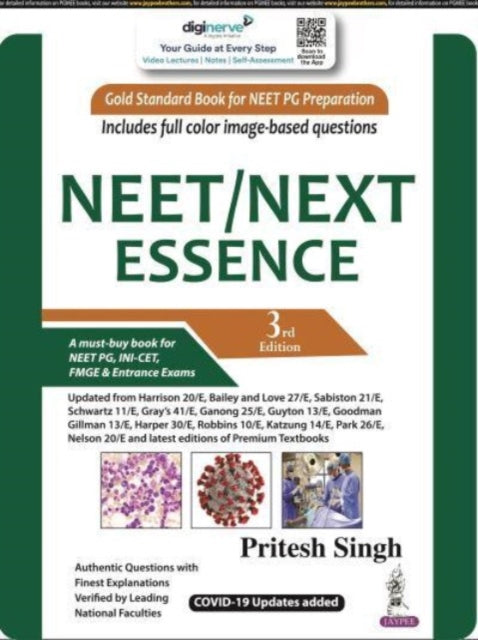 Book cover of: NEET/NEXT ESSENCE. By: Pritesh Kumar Singh