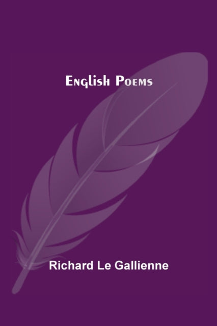 Book cover of: English Poems