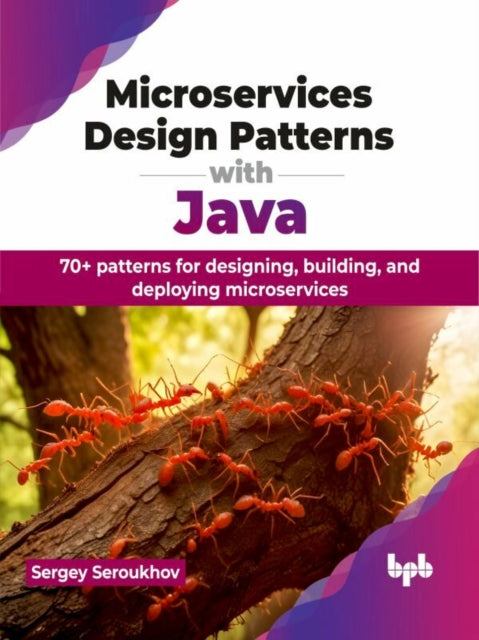 Book cover of: Microservices Design Patterns with Java