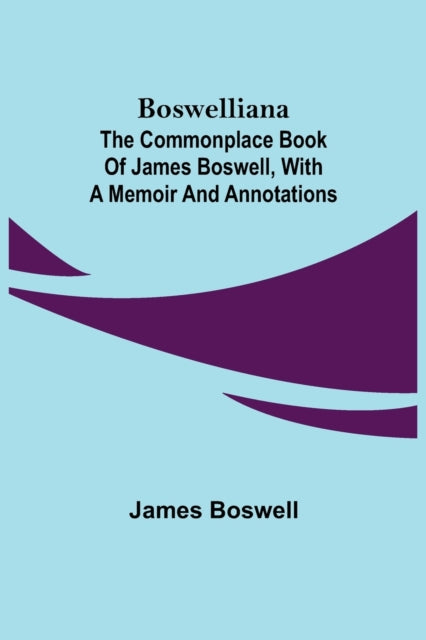 Book cover of: Boswelliana
