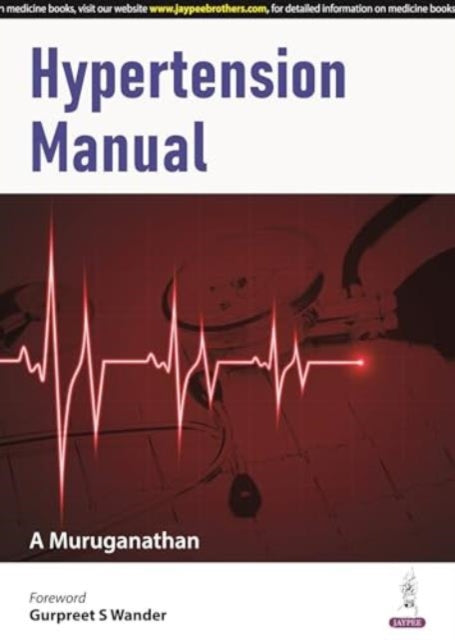 Book cover of: Hypertension Manual. By: MURUGANATHAN