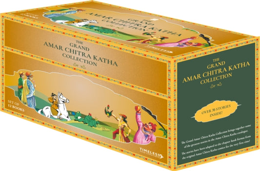 Book cover of: Grand Amar Chitra Katha Collection BoxSet of 12 books