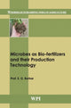 Book cover of: Microbes as Bio-fertilizers and their Production Technology. By: S. G. Borkar