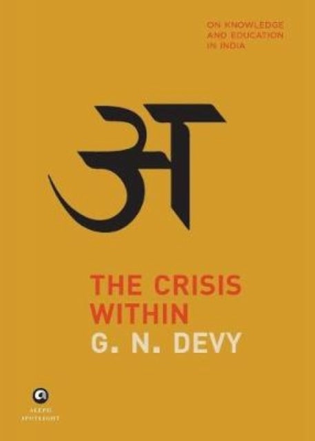 Book cover of: Crisis within. By: G. N. Devy