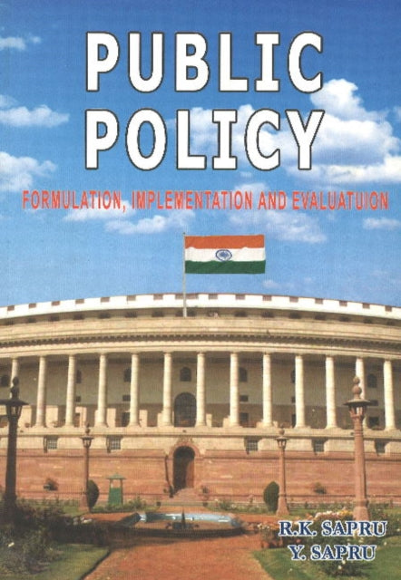 Book cover of: Public Policy. By: R. K. Sapru